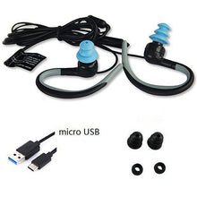 Load image into Gallery viewer, Waterproof Bluetooth Headphones with Swimmers Earplugs Vista Shops