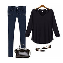 Load image into Gallery viewer, Cut Out To Lounge Top Easy Wear Long Sleeves In 6 Colors Vista Shops