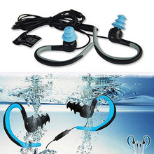 Load image into Gallery viewer, Waterproof Bluetooth Headphones with Swimmers Earplugs Vista Shops