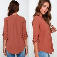 Load image into Gallery viewer, Top Notch Shirt With Notch Collar Vista Shops