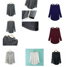 Load image into Gallery viewer, Cut Out To Lounge Top Easy Wear Long Sleeves In 6 Colors Vista Shops