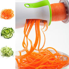 Load image into Gallery viewer, Salad Lover's Spiral Slicer 2 Blades Handheld And Compact Vista Shops