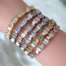 Load image into Gallery viewer, Bonjour Bracelet La French Natural Baguette Setting Vista Shops