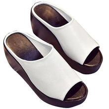 Load image into Gallery viewer, Fiji Platform Wedges Fabulous And Minimal Vista Shops