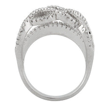 Load image into Gallery viewer, Ring Ceremony Double Infinity 2 In 1 CZ Ring Vista Shops