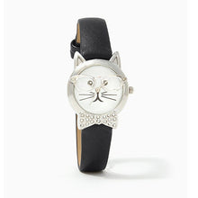 Load image into Gallery viewer, Bow Tie Affair Cat Watch With Diamond Crystal Bow Vista Shops