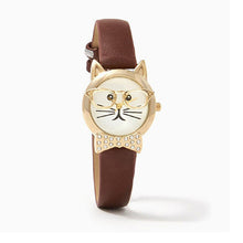 Load image into Gallery viewer, Bow Tie Affair Cat Watch With Diamond Crystal Bow Vista Shops