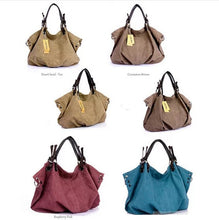 Load image into Gallery viewer, Journey Canvas Handbag Vista Shops