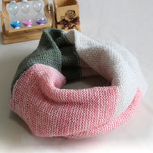 Load image into Gallery viewer, Awesome Hues TRI Color Infinity Scarves Vista Shops