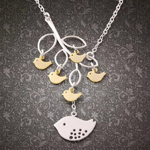 Load image into Gallery viewer, It's All In The Family 925 Sterling Silver Necklace Vista Shops