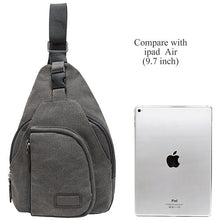 Load image into Gallery viewer, Sling Cling Cotton Canvas Messenger Bag in 5 Colors Vista Shops