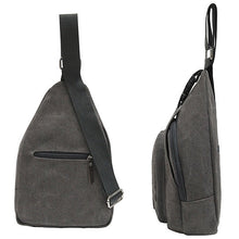 Load image into Gallery viewer, Sling Cling Cotton Canvas Messenger Bag in 5 Colors Vista Shops