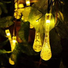Load image into Gallery viewer, Dew Droplets 20 LED Solar Lights Falling Like Dew Vista Shops