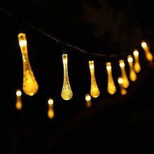 Load image into Gallery viewer, Dew Droplets 20 LED Solar Lights Falling Like Dew Vista Shops
