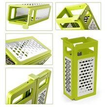 Load image into Gallery viewer, Space Saver 4 in 1 Foldable Slicer and Grater Vista Shops